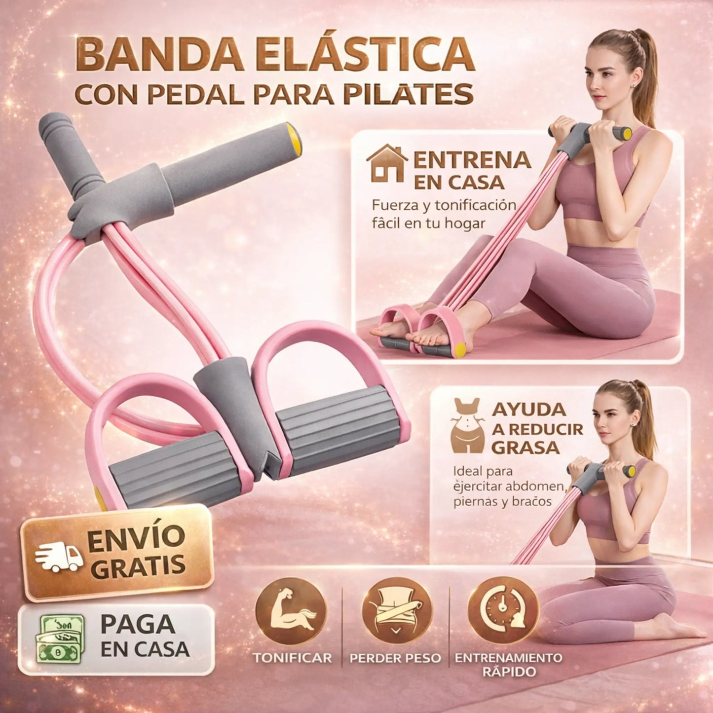 ¿Pilates sin gimnasio? Entrena en casa con VitalFlex™